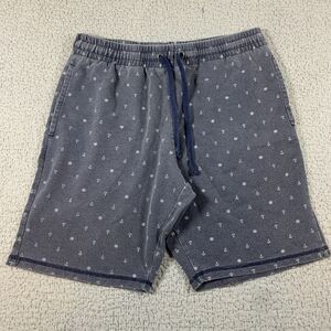 Retrofit Brand Mfg Men's AOP Nautical Summer Pull-On Shorts Size L Beachy Casual